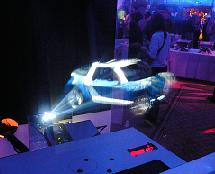 Un système de projection qu'on pourrait retrouver sur R2D2 ! © iO2 Technology Un système de projection qu'on pourrait retrouver sur R2D2 ! © iO2 Technology