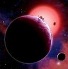 Vue d’artiste de Gliese 1214b © Nasa