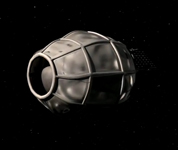 Le « sac » spatial peut se refermer complètement et ainsi éviter à l'eau de s'échapper © Planetary Ressources
