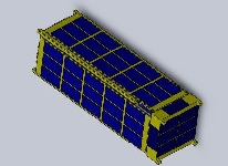 Le CubeSat fermé © The Planetary Society