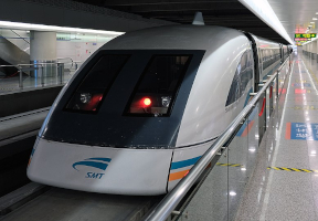 Le train Maglev de Shangaï © Creative Commons