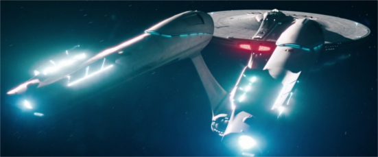 L'USS Enterprise © Paramount Pictures L'USS Enterprise © Paramount Pictures