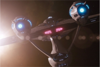 L'USS Enterprise © Paramount Pictures L'USS Enterprise © Paramount Pictures