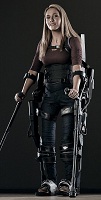 Tamara est l’une des huit personnes faisant des tests © EKSO BIONICS