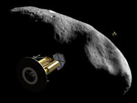 Vue d'artiste de l'INTERCEPTOR © Planetary Ressources