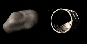 Le grand « sac » de PLANETARY RESSOURCES © Planetray Ressources