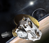 Vue d'artiste de New Horizon © Nasa