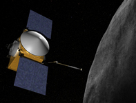 Vue d'artiste d’OSIRIS-REX déployant son bras © NASA