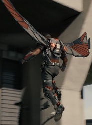 Le jetpack de Faucon, le super-héros des Avengers © Marvel Studios Le jetpack de Faucon, le super-héros des Avengers © Marvel Studios