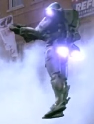 Le jetpack militaire dans Robocop 3 © Orion Pictures Le jetpack militaire dans Robocop 3 © Orion Pictures