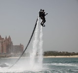 Le Jetlev-Flyer inventé par l'ingénieur canadien Raymond Li