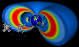 Les deux satellites EMFISIS (vue d'artiste) © Nasa