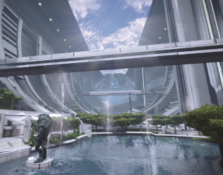 Exemple d'un Tore de Stanford : le Presidium dans Mass Effect © Bioware Exemple d'un Tore de Stanford : le Presidium dans Mass Effect © Bioware