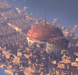 L'anneau en arc de cercle de La Planète au Trésor © Walt Disney Pictures L'anneau en arc de cercle de La Planète au Trésor © Walt Disney Pictures