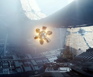 La Sphère de Dyson visible dans le film Moonfall © Centropolis