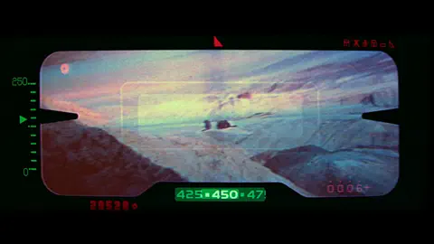 Ce que voit Luke avec ses jumelles © Lucasfilm Ce que voit Luke avec ses jumelles © Lucasfilm